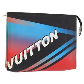 LOUIS VUITTON Collezione Cruise 2017 Lace Toilette 27 Pouch Giallo Autentico 179882