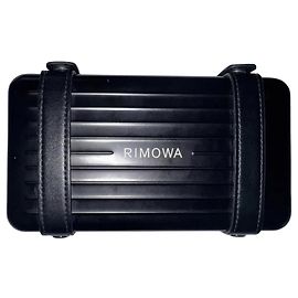 Borsa a tracolla Rimowa in alluminio - Nero