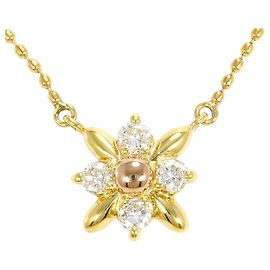 Autre Marque 18K Gold Necklace with Diamond