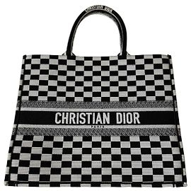Dior Caro Large Tote Bag Dior Oblique Jacquard Canvas