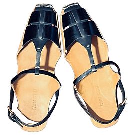Miu Miu Sandali Flat in Pelle
