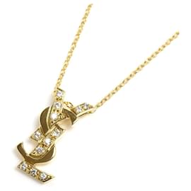 Collier en or jaune 18K Yves Saint Laurent