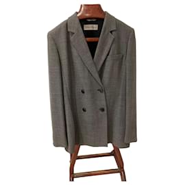 Completo Max Mara in Lana Vergine Grigio