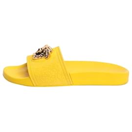 Versace Ciabatte da piscina Medusa gialle - taglia EU 38
