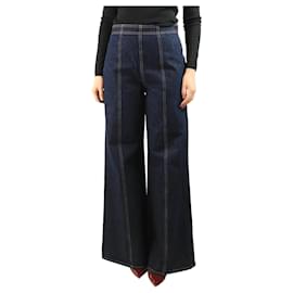 Jeans a gamba larga Noella, lavaggio scuro - taglia UK 10 - Ulla Johnson