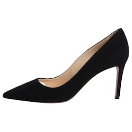 Pumps aus schwarzem Wildleder - Größe EU 38 - Prada