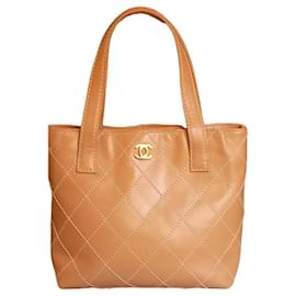 Borsa tote Chanel in pelle trapuntata