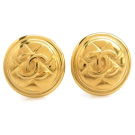 Chanel Clip-Ohrringe in Gold