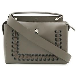 Fendi Handtasche aus grauem Leder