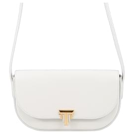 Borsa a tracolla in pelle bianca Tiffany & Co.