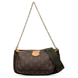 Louis Vuitton Marrón Monogram Multi Pochette Accessoires