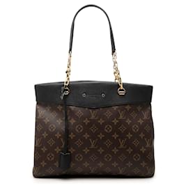 Louis Vuitton Brown Monogram Pallas Shopper
