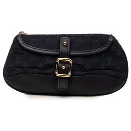 Louis Vuitton Blue Monogram Mini Lin Anne Sophie Pouch