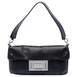 Chanel Black Chocolate Bar Calfskin Reissue 2.55 Flap