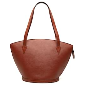 Louis Vuitton Marrone Epi Saint Jacques GM Long Strap
