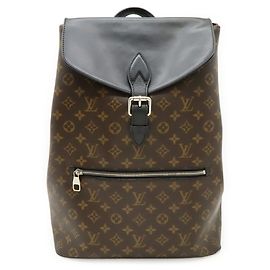 Zaino e Borsa a Spalla Louis Vuitton Monogram Macassar