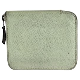 Porta-moedas de couro Epsom verde claro Hermes - Hermès