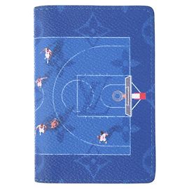 Portacarte Monogram Blue Louis Vuitton