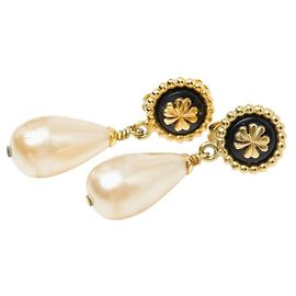 Orecchini Chanel Gold Plated Clover