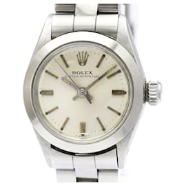 Orologio automatico da donna Rolex Oyster Perpetual in acciaio 6618