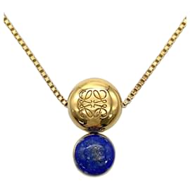 Collana Pebble di Loewe con Lapis Lazuli