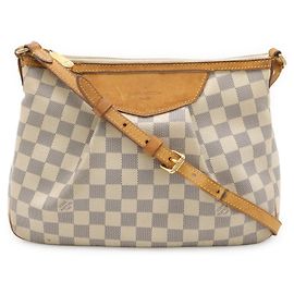 Borsa a Spalla Louis Vuitton Damier Azur Siracusa PM