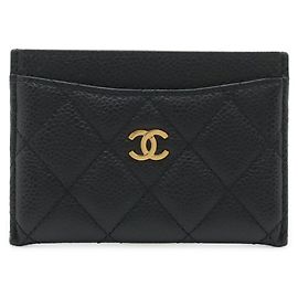 Tarjetero Business Matelassé Classic Negro Chanel