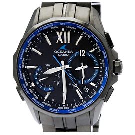 Autre Marque Relógio CASIO Oceanus Titanium Manta Solar Masculino OCW-S3400B-1AJF