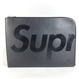 Louis Vuitton Epi Supreme Pochette Jour GM Black