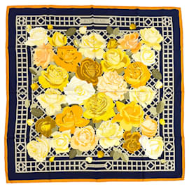 Hermes Carre 90 Scarf - Rose Garden - Hermès