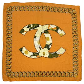 Chanel Seidenschal mehrfarbig