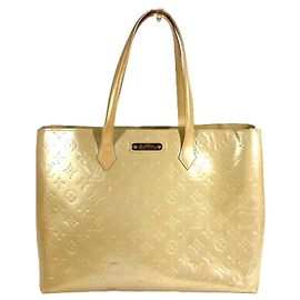Borsa Louis Vuitton Monogram Vernis Wilshire MM