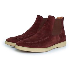 Autre Marque Aurelien, stivaletti Chelsea City color bordeaux