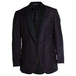 Autre Marque Blazer Richard James con stampa camouflage viola