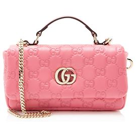 Gucci Jumbo GG Puffy Leather Milano Small Top Handle