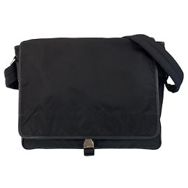 Borsa Messenger Prada Nylon Tessuto Triangle Logo