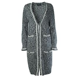 Chanel, Cardigan aus Kaschmir in Grau