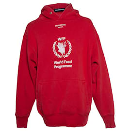 Balenciaga, World food program Hoodie in rot