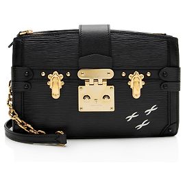Clutch Trunk in pelle Epi Louis Vuitton