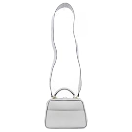 Borsa a tracolla Valextra Serie S in pelle di vitello morbida