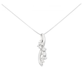 Au750 Diamond Necklace - Autre Marque