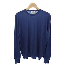 Hermès Kaschmirpullover in Blau
