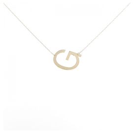 Autre Marque Collana Initial G in Au750