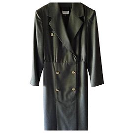 Autre Marque Elegance S.A. Anthrazitfarbenes Tailleur-Kleid