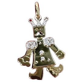 Pomellato King Diamant-Gold Halskette