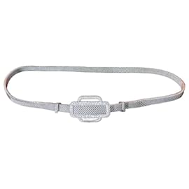 Hermès Attelage White Gold and Diamond Bracelet
