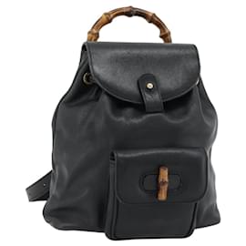 Gucci Vintage Bamboo Leather Mini