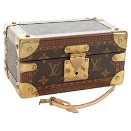 LOUIS VUITTON Monogram Coffretrezor 20 Jewelry Box Marron LV Auth 181425SM - Louis Vuitton