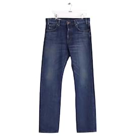 Céline Vaqueros rectos azules