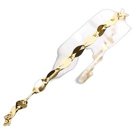 Autre Marque Bracciale con charm in oro giallo 18K